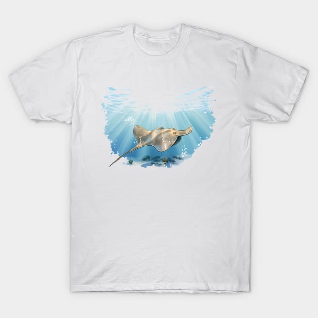 Eagle Ray T-Shirt by zooleisurelife